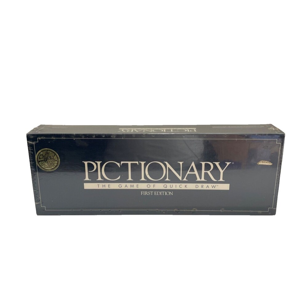 Vintage Sealed Classic Pictionary First Edition 1985 The Game of Quick Draw